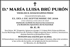 María Luisa Brú Purón